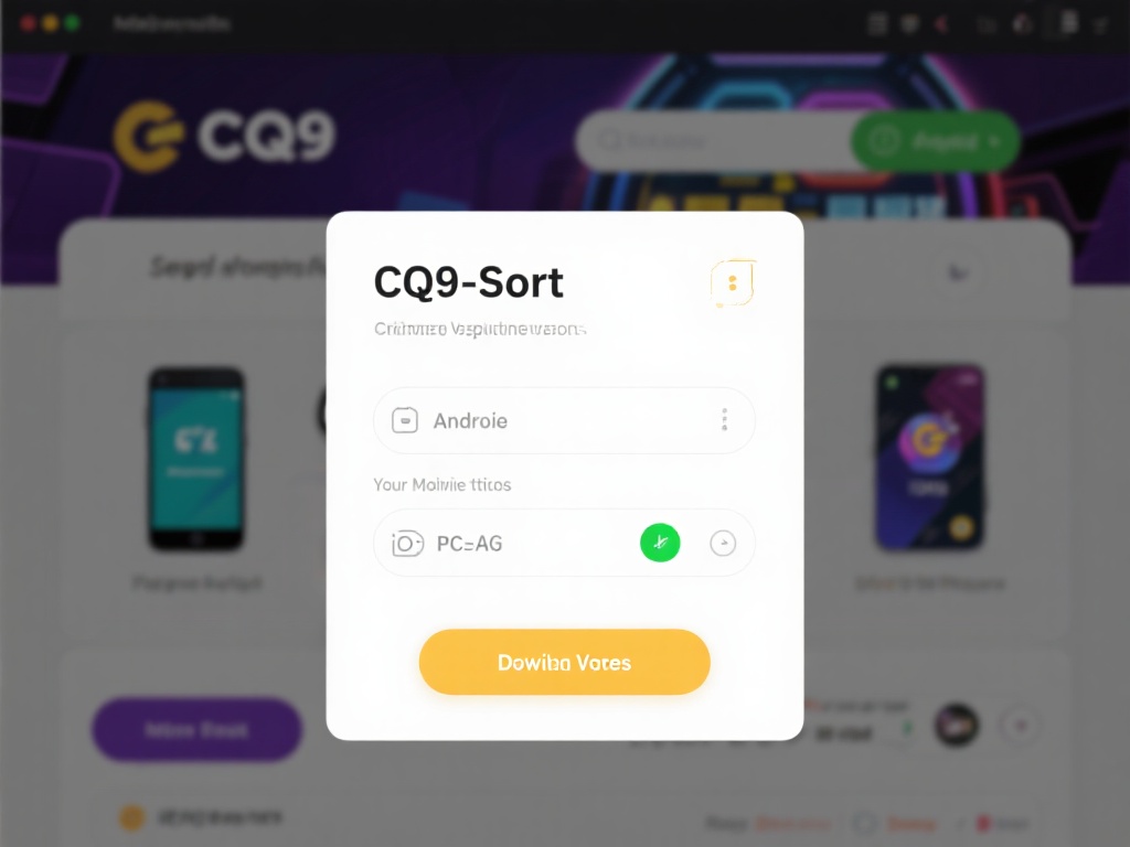 选择适合的设备版本：CQ9支持多种设备，包括安卓、