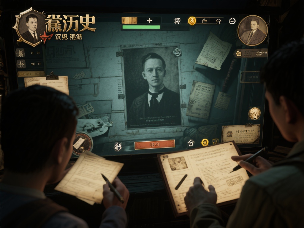 例如，在游戏的一个任务中，玩家需要调查一桩离奇的失