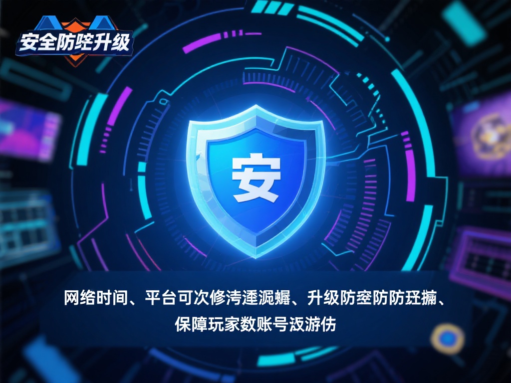 安全防护升级：网络安全是游戏平台的重中之重。维护期